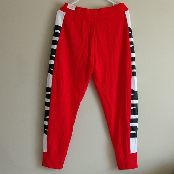 ❌Size L 🌺 PINK VICTORIA'S SECRET SKINNY JOGGERS . - Picture 6 of 7